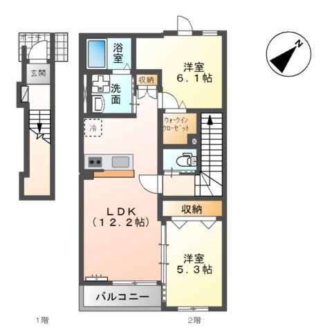 グランデ　ヴィラージュ 間取り図画像