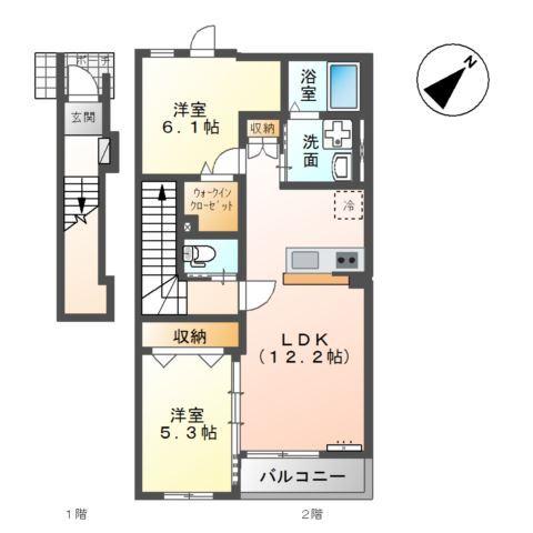 グランデ　ヴィラージュ 間取り図画像