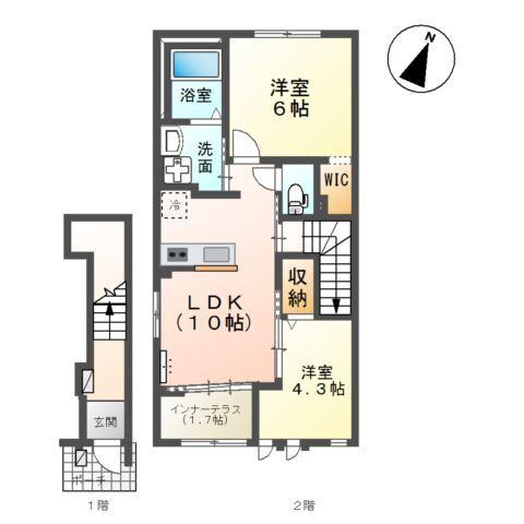 シェモア 間取り図画像