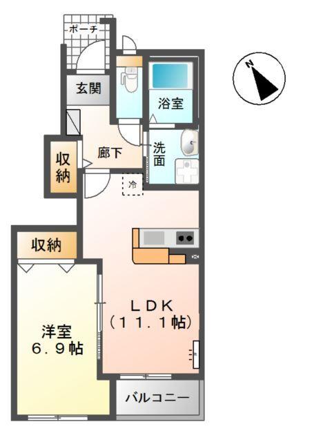 ベルデ　アネックス 間取り図画像