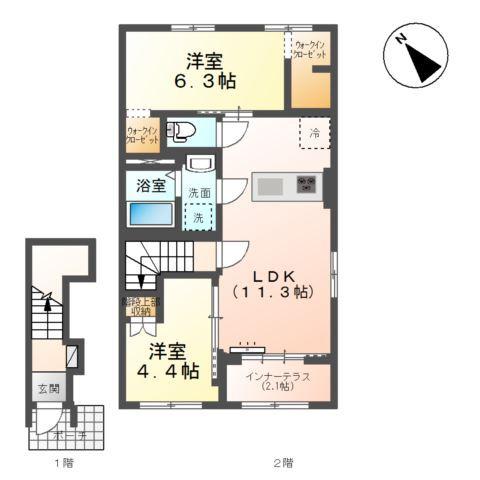 サンライズ・ガーデンⅢ 間取り図画像