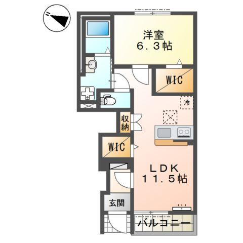 ポローニア 間取り図画像