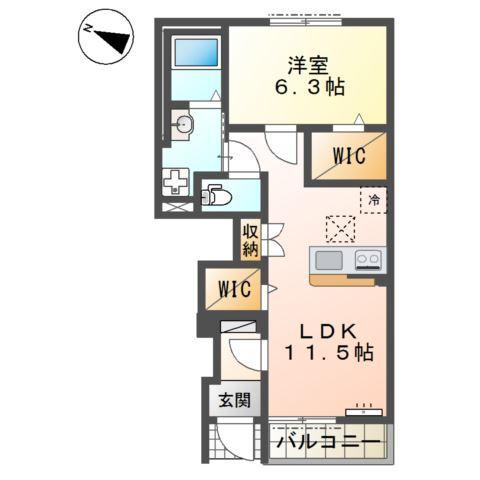 ポローニア 間取り図画像