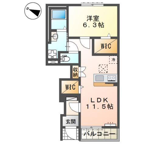 ポローニア 間取り図画像