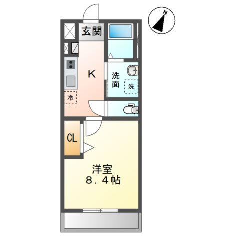 フェリーチェ 間取り図画像