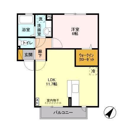 グランビスタ（202） 間取り図画像