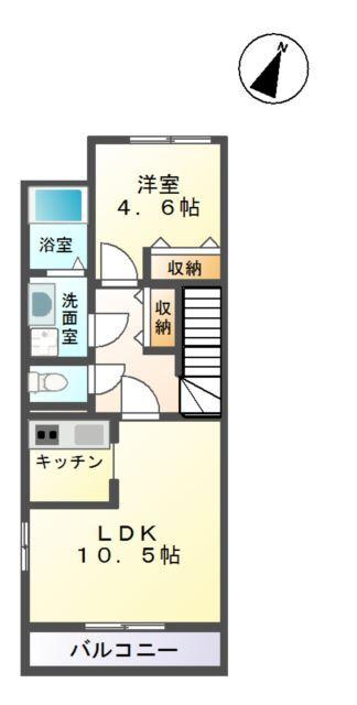 ヴェルジェ 間取り図画像