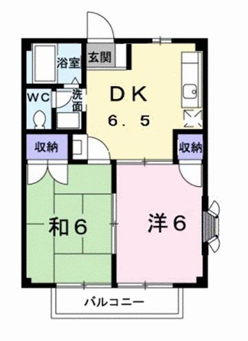 メゾンラフォーレ（101） 間取り図画像