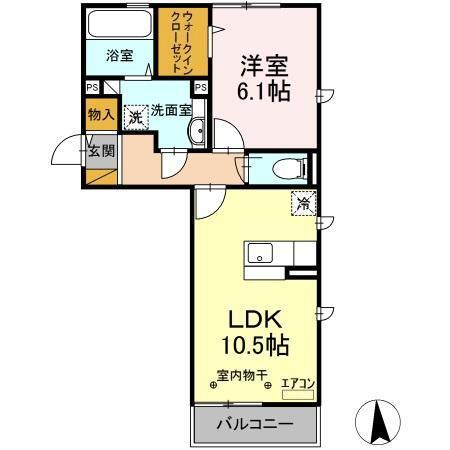 エスペランサD（301） 間取り図画像