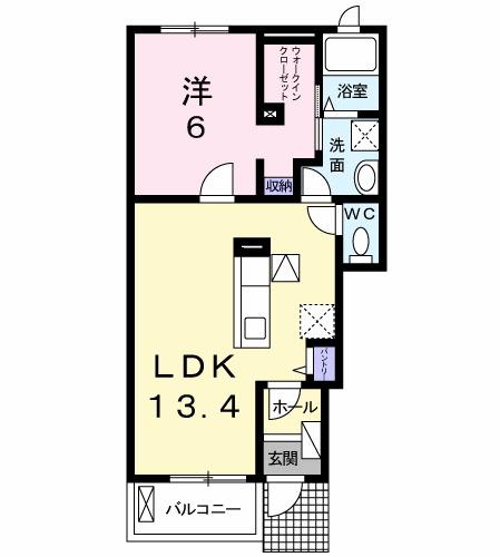 グランド　ソレイユⅡ（102） 間取り図画像