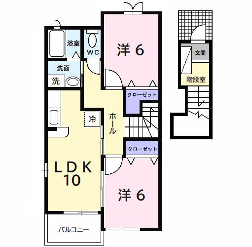 サンコリーヌ（203） 間取り図画像