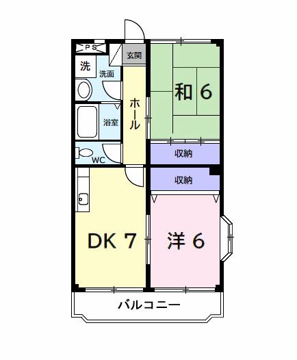 ハーモニーヒルズ（301） 間取り図画像