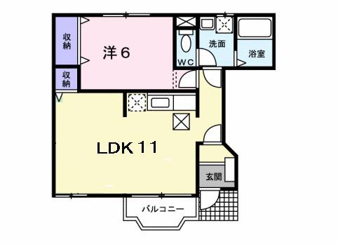 ドウー　パルテール（101） 間取り図画像