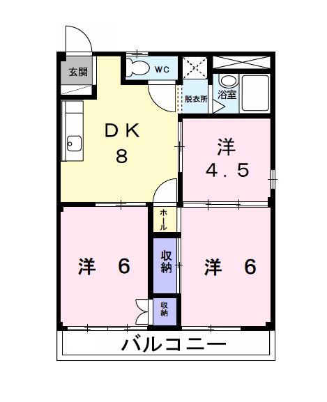 ハイツ太子堂（101） 間取り図画像