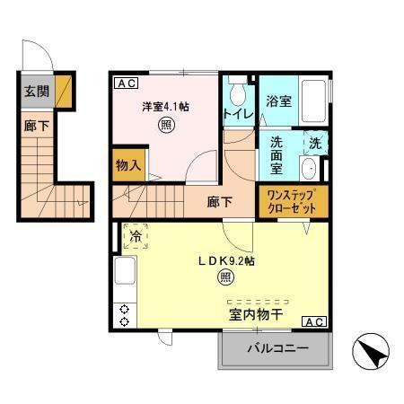 プランタン（201） 間取り図画像