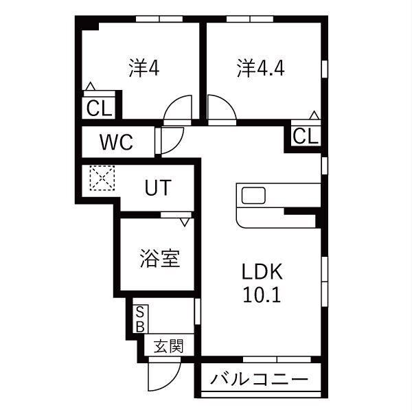 市原市青柳アパート 間取り図画像