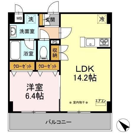 Grand　Vert (グランヴェール)（207） 間取り図画像