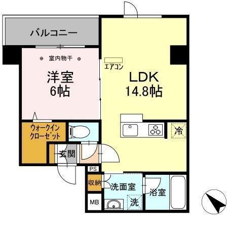 Grand　Vert (グランヴェール)（405） 間取り図画像