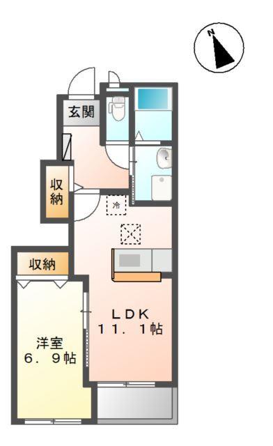 グレイシャス 間取り図画像