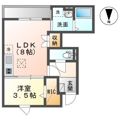 グレイス旭日 間取り図画像