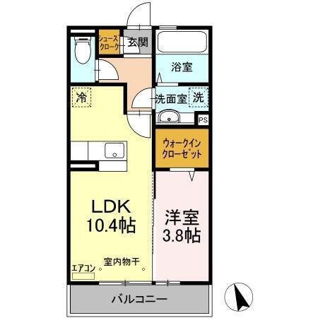 マーヴェラス（305） 間取り図画像