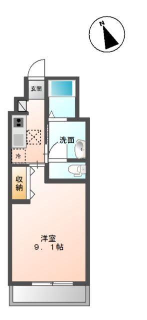 クロシェット 間取り図画像
