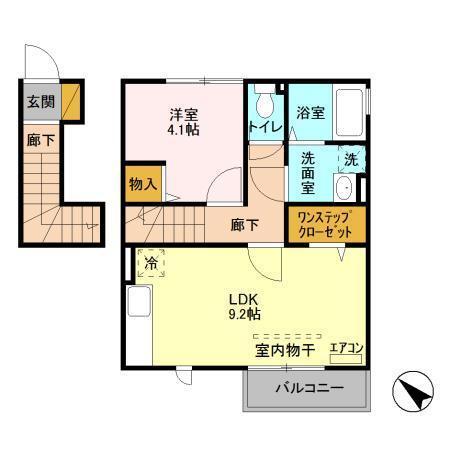 プランタン（201） 間取り図画像