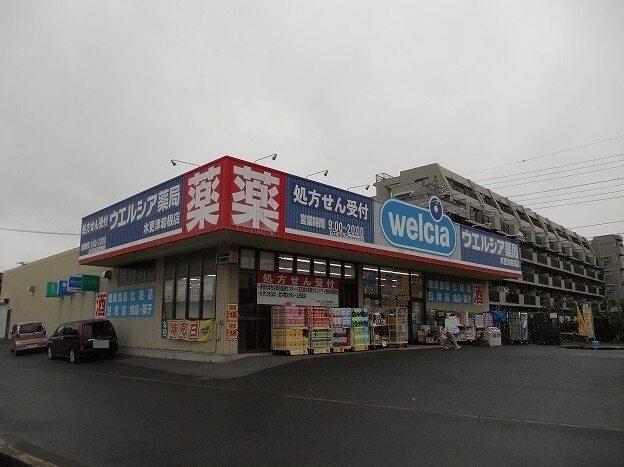 ウエルシア木更津岩根店：1200m