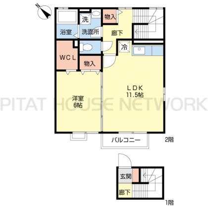 １ＬＤＫ・角部屋です