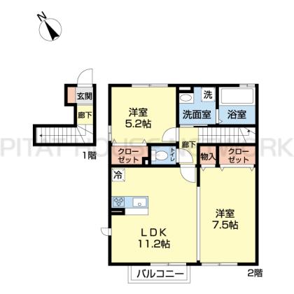  間取り図写真