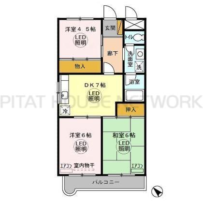  間取り図写真