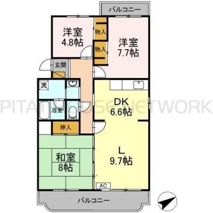  間取り図写真
