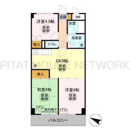  間取り図写真