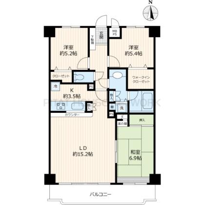  間取り図写真