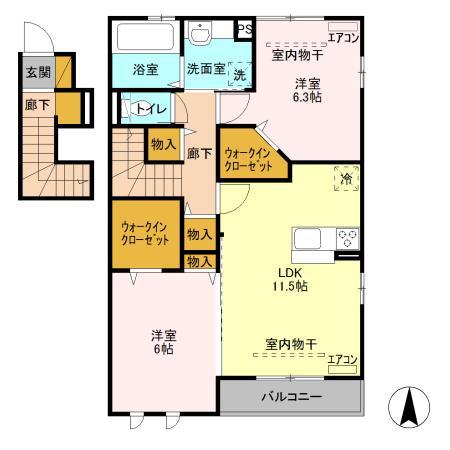  間取り図写真