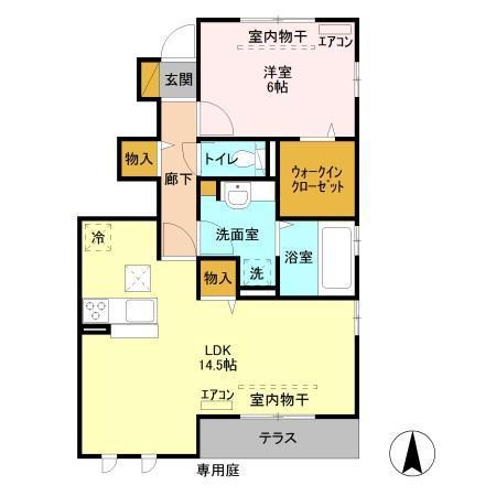  間取り図写真