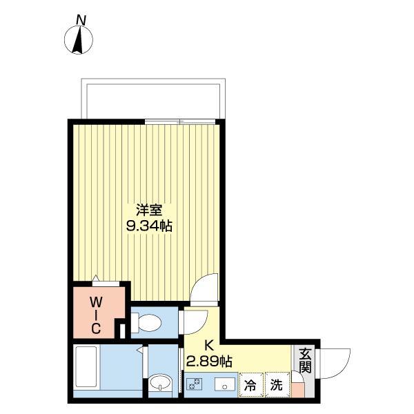 AJ津田沼Ⅳ（201） 間取り図画像
