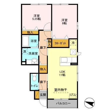 間取り図写真