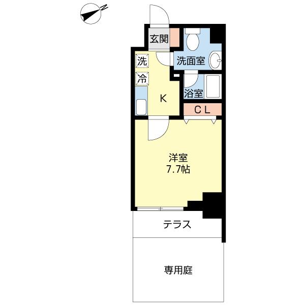 AscentY津田沼（102） 間取り図画像