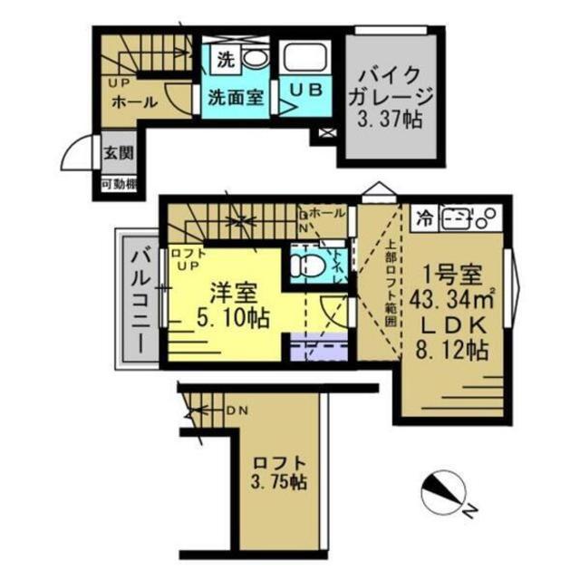 FUN-BOX津田沼（1） 間取り図画像