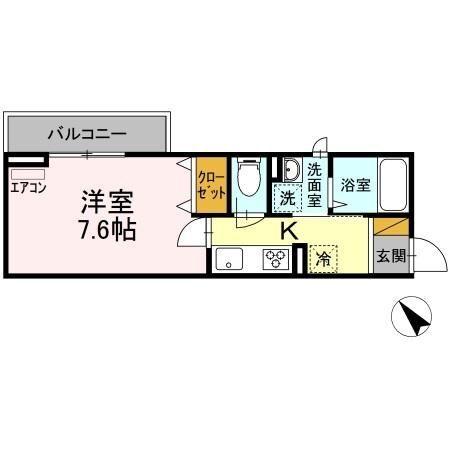 オークス（307） 間取り図画像
