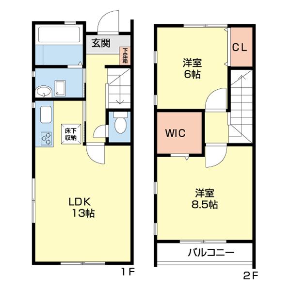 サンテラス実籾本郷（1） 間取り図画像