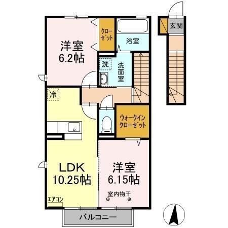 プレジオ幕張（205） 間取り図画像