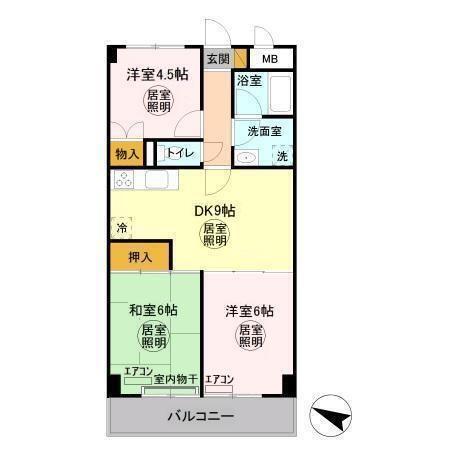  間取り図写真