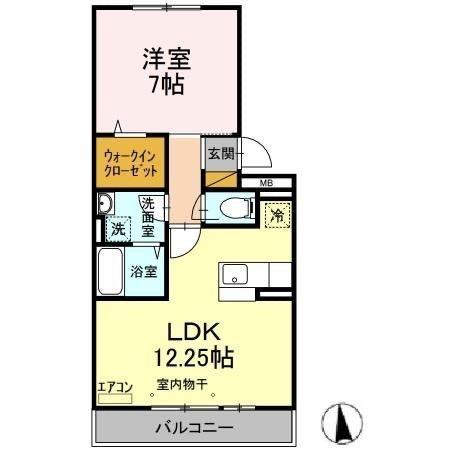 サニーコート（202） 間取り図画像