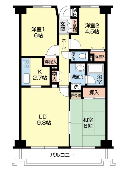  間取り図写真