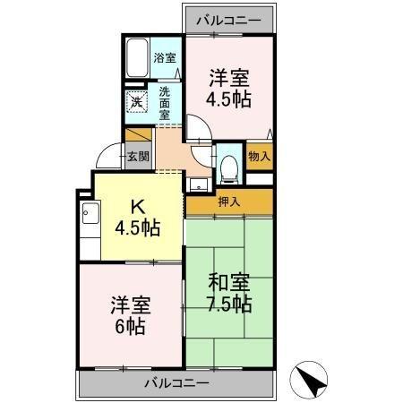 間取り図写真