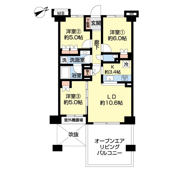 間取り図写真