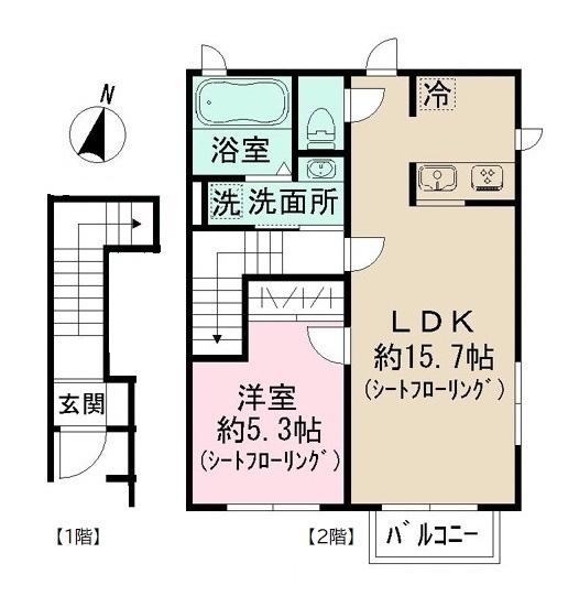  間取り図写真