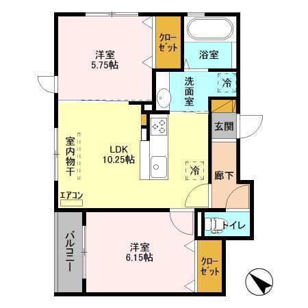  間取り図写真